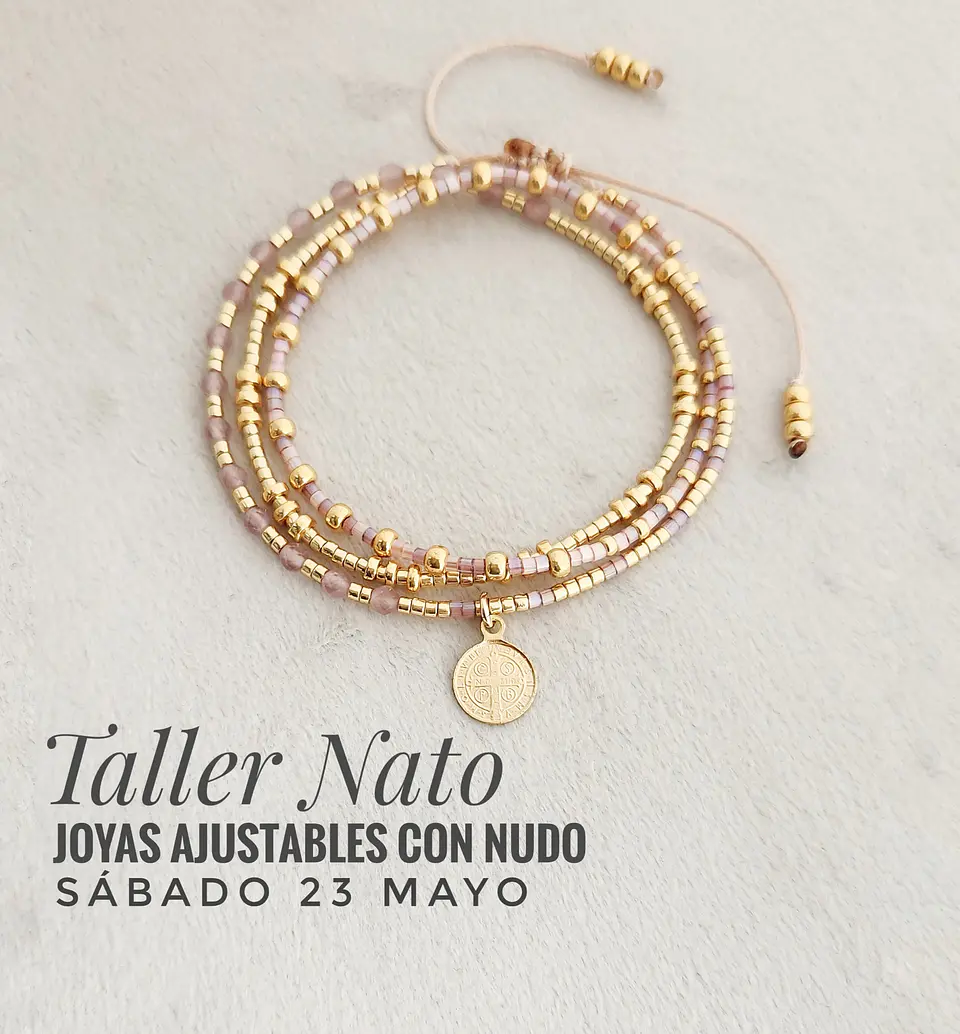 Taller Nato: Joyas Ajustables con Nudo (23-05) 1