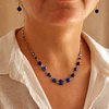 Collar Lapislázuli Ajustable