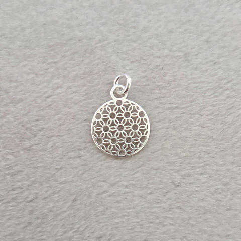 Mandala Flor de la Vida Plata 925