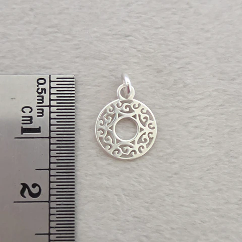 Mandala Buda Plata 925