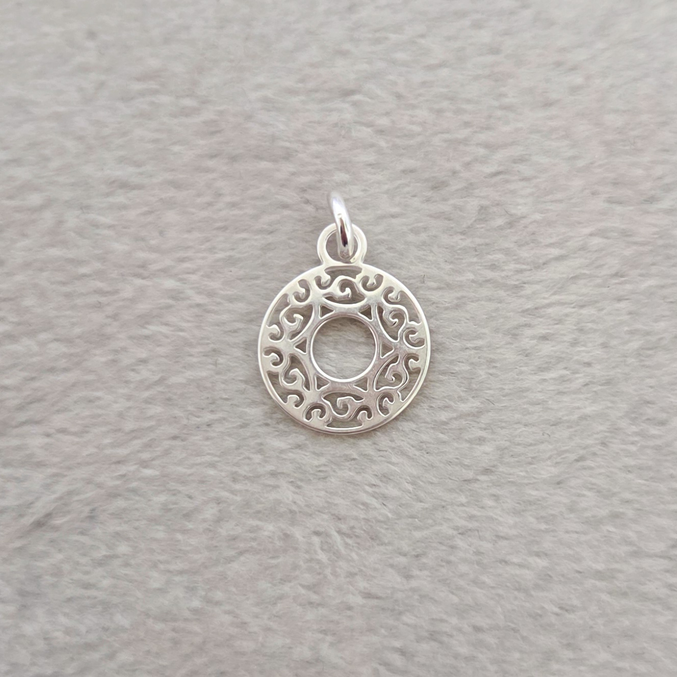 Mandala Buda Plata 925