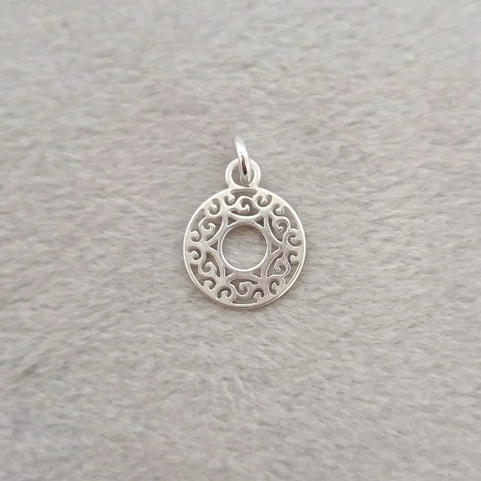 Mandala Buda Plata 925 1