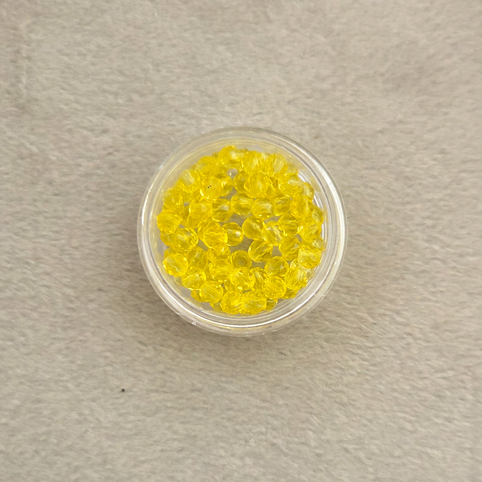 Cristal Amarillo Transparente