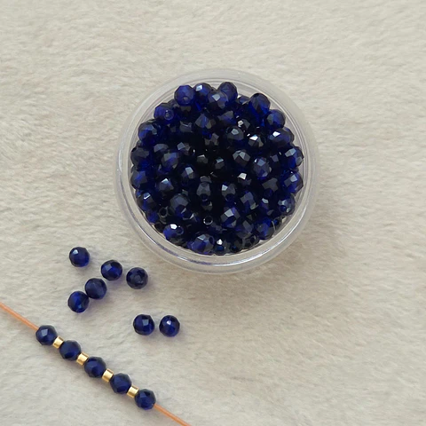 Cristal Azul Oscuro