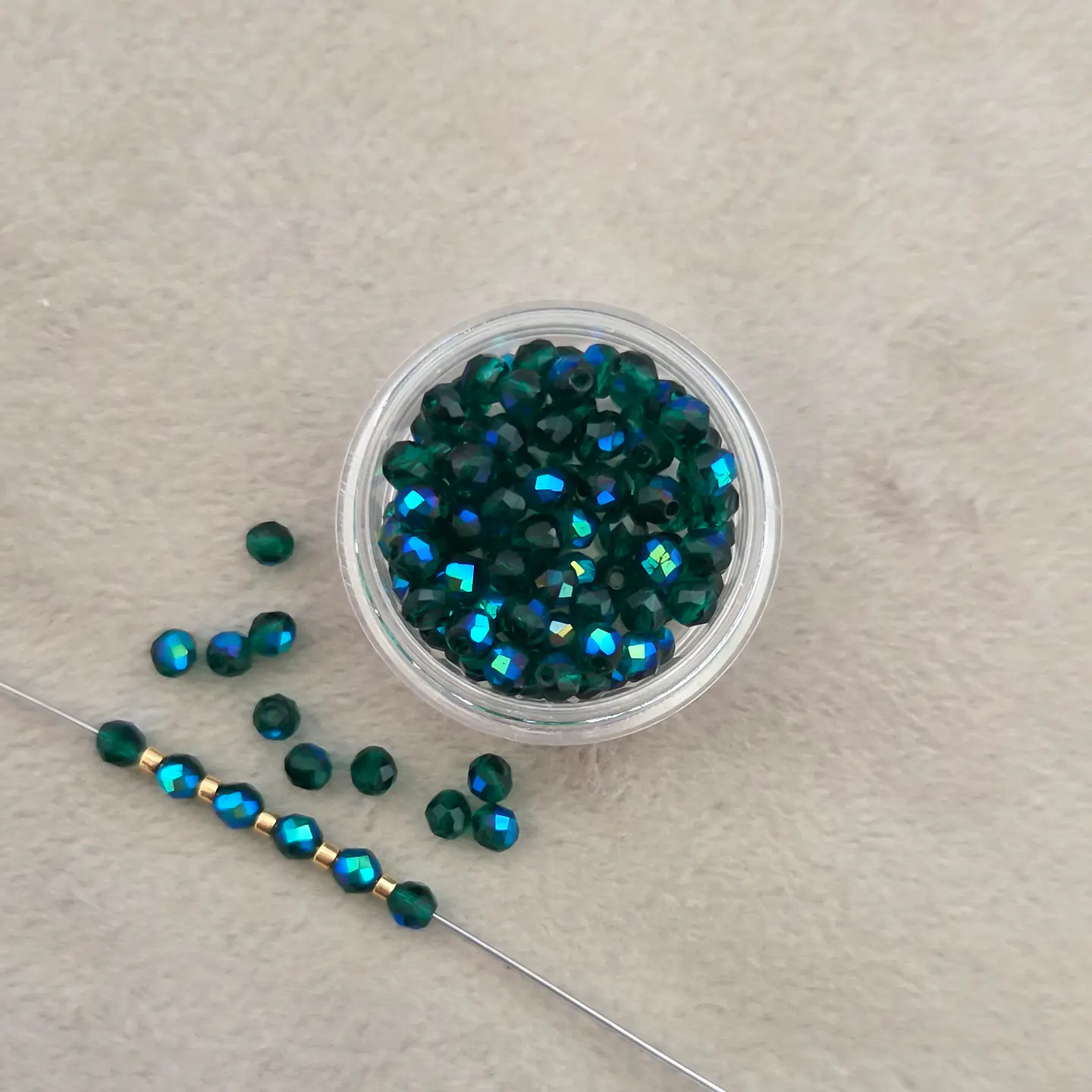 Cristal Verde Tornasol 1
