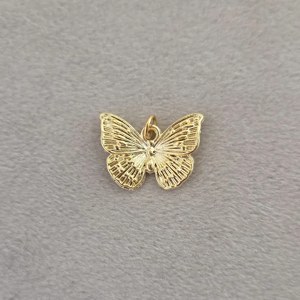 Dije Mariposa Baño Oro 1