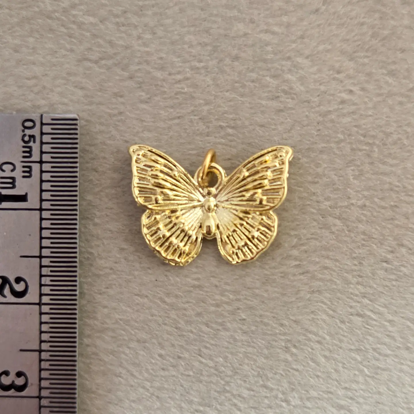 Dije Mariposa Baño Oro 2