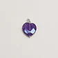 Corazón Amatista L (plata 925) - Miniatura 1