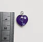 Corazón Amatista L (plata 925) - Miniatura 2