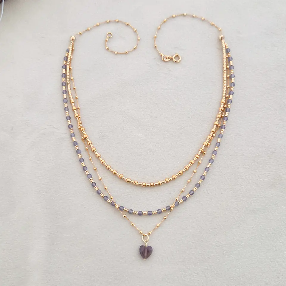 Collar Amando Morado 3