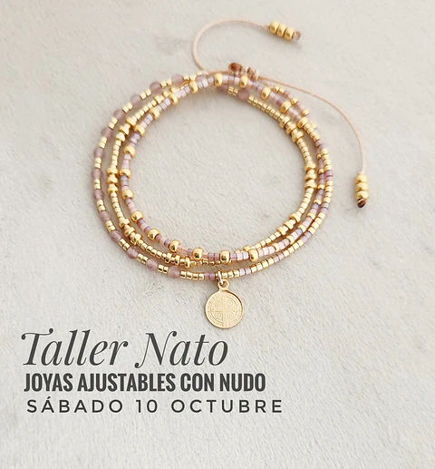 Taller Nato: Joyas Ajustables con Nudo (10-10)