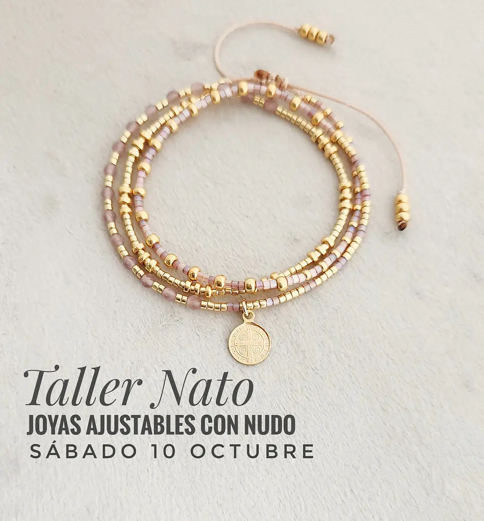 Taller Nato: Joyas Ajustables con Nudo (10-10) 1