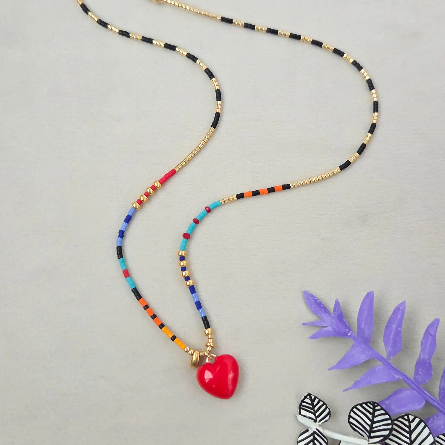 Collar África Corazón 2