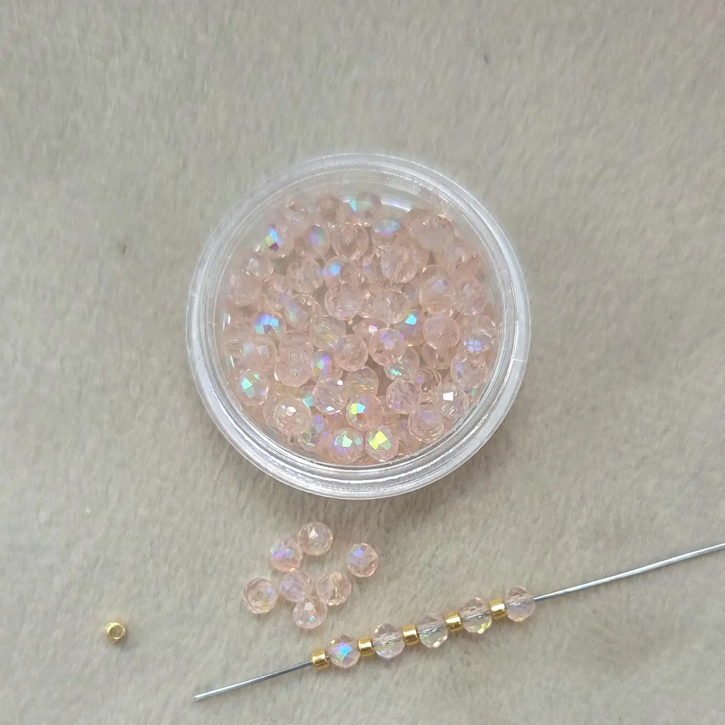Cristal Rosado Tornasol S 1