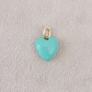 Corazón Esmaltado Turquesa - Miniatura 1