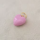 Corazón Esmaltado Rosado - Miniatura 2