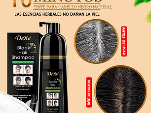 DEXE SHAMPOO NATURAL PARA CANAS