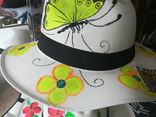SOMBRERO ARTESANAL MARIPOSA2