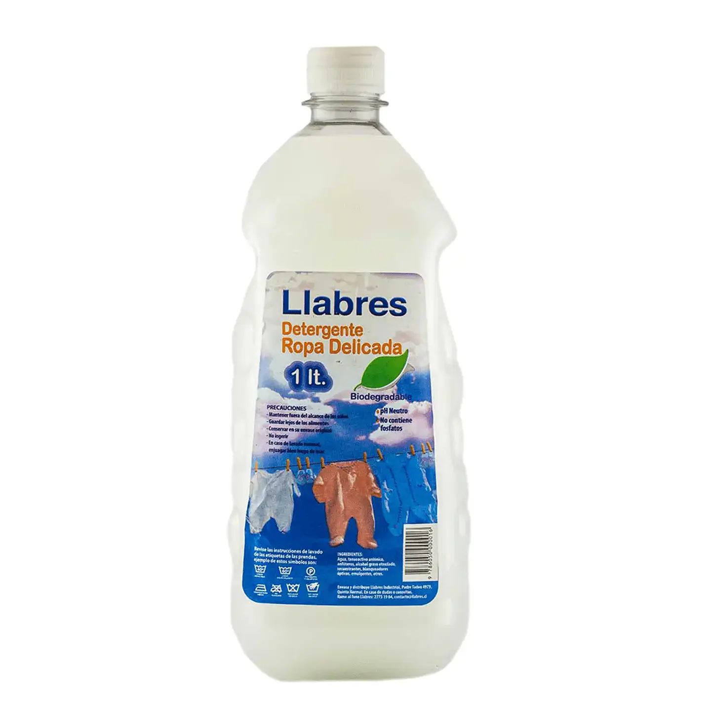 Detergente Liquido Ropa Delicada 1L 1