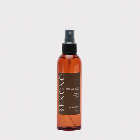 Aromatizante Home Spray Be Wood - 120ml - Fragancia Natural y Elegante | Natuclean