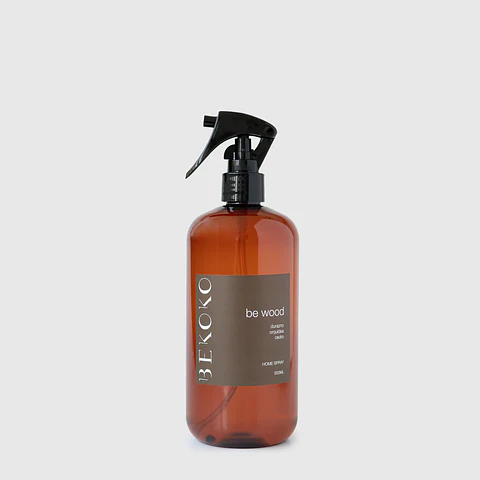Aromatizante Home Spray Be Wood - 500ml - Fragancia Natural y Elegante | Natuclean