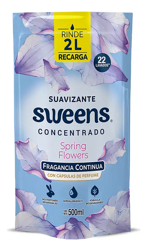 Suavizante Concentrado Sweens 500ml Spring Flowers