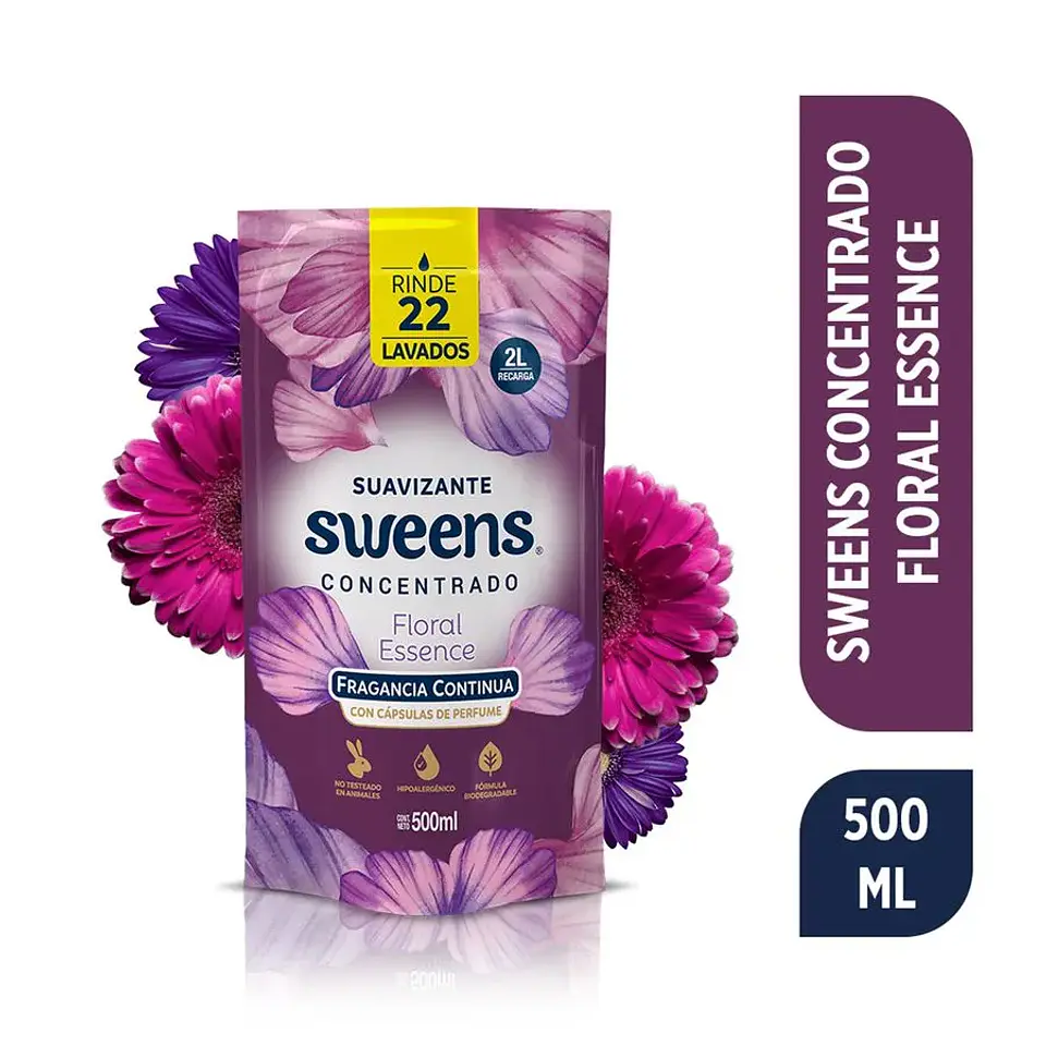 Suavizante Concentrado Sweens 500ml Floral Essence 1