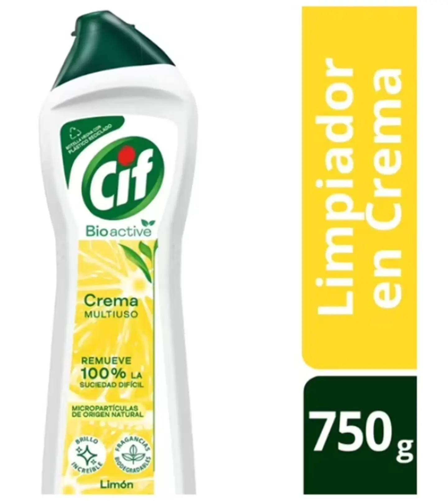 CIF Limpiador Crema Limón 750g Multiuso 1