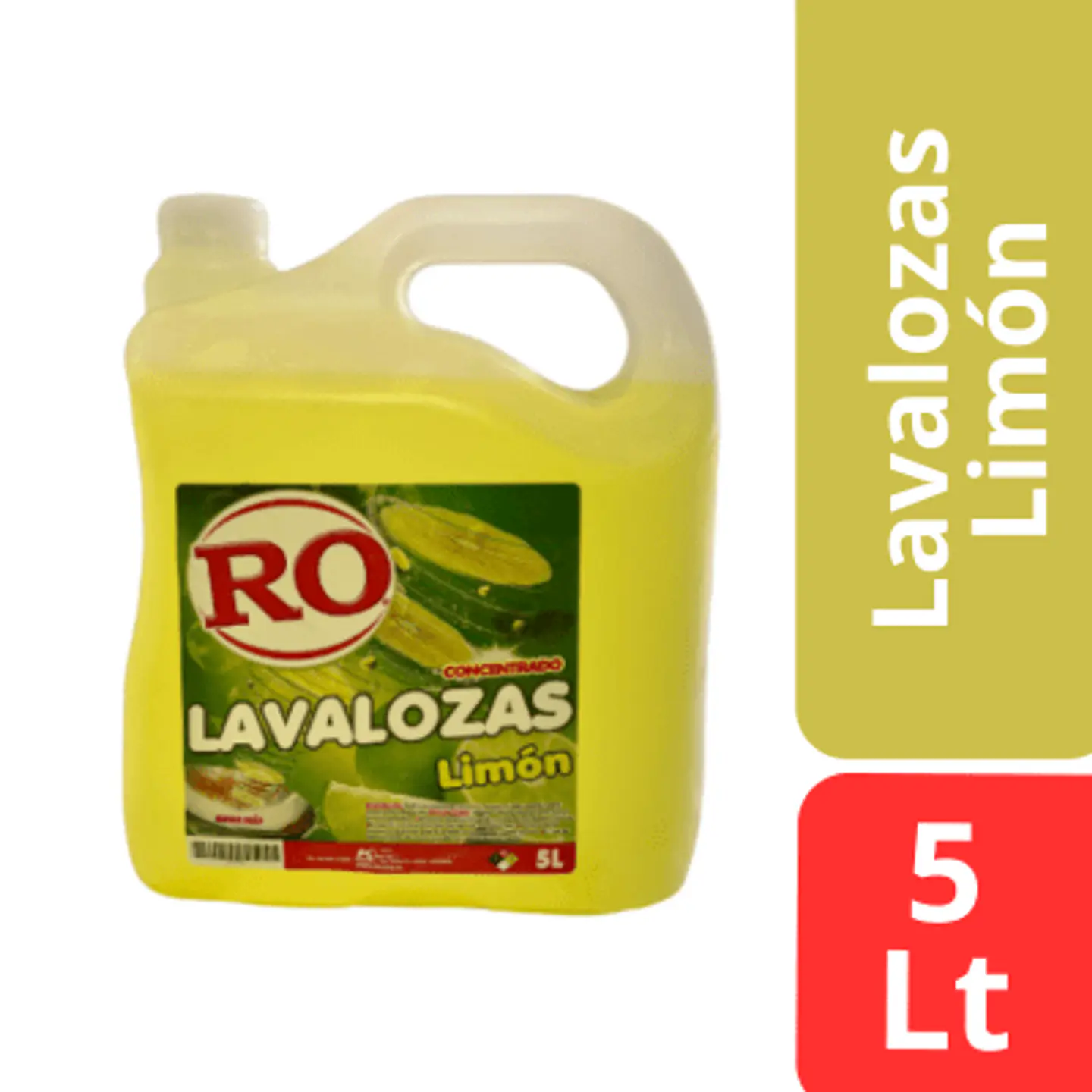 LAvaloza RO Concentrado Limón 5Lt 1