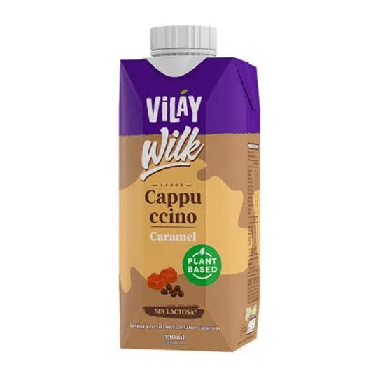 Bebida vegana  Vilay wilk capuccino caramel 330 ml