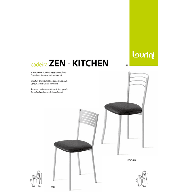 Cadeira Zen Kitchen / Zen