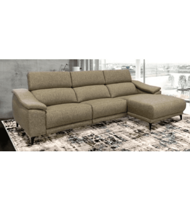 NOVO! Sofá Fiori Chaise Long 3 Lugares 