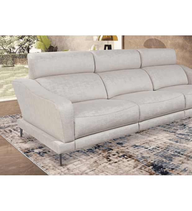 NOVO! Sofá Lotus Chaise Long 3 Lugares 