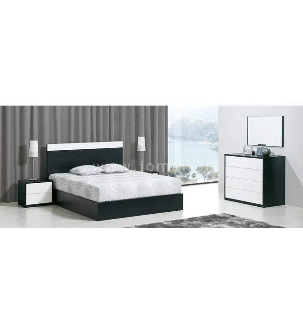 Quarto Casal Completo Olimpo Preto