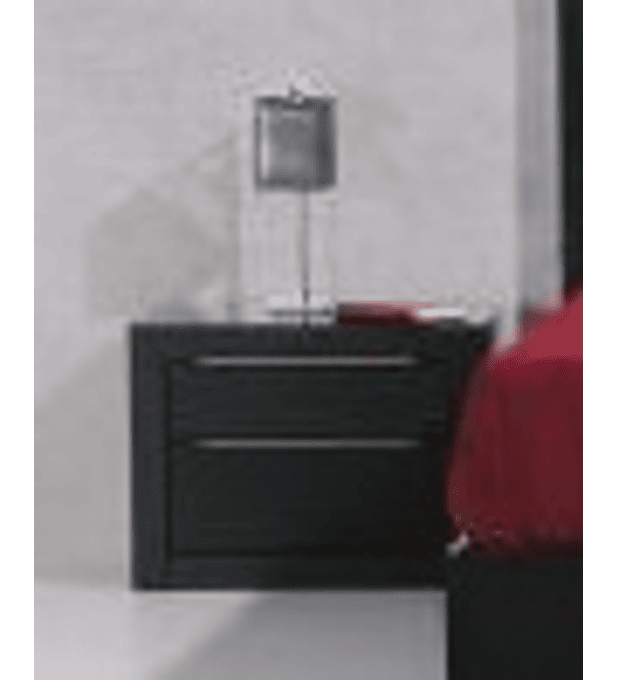 2 Mesas Cabeceira Baviera Preto