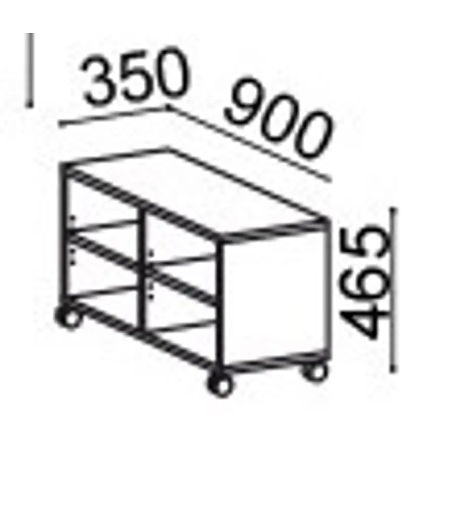 Base TV Play Branco Rosa