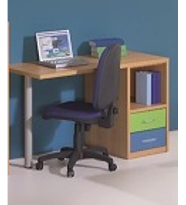 Secretária Kids Faia Azul Verde