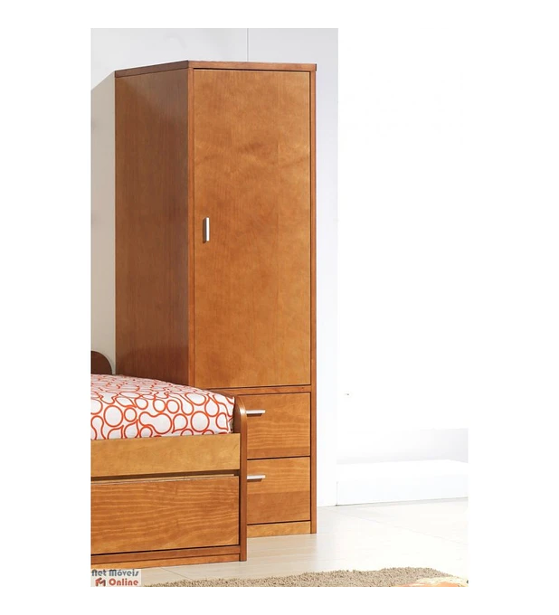 Roupeiro 1 Porta  e 2 Gavetas Âncora 