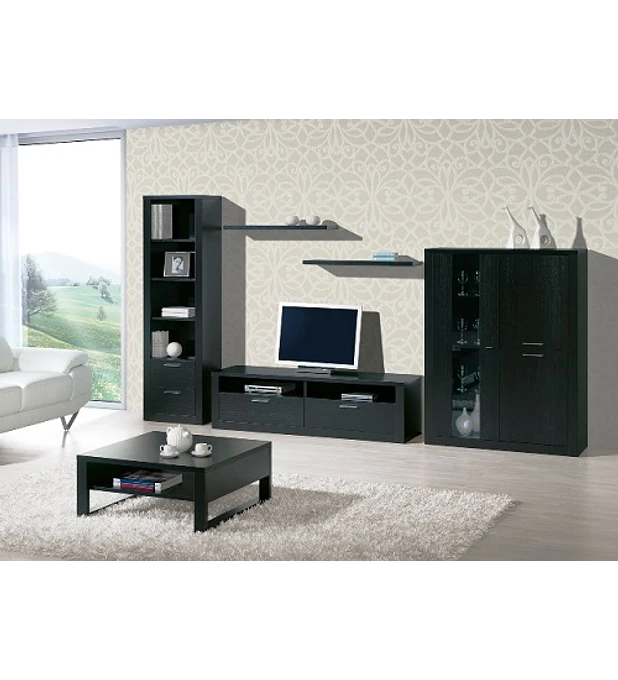 Sala de Estar Completa Bali Preto