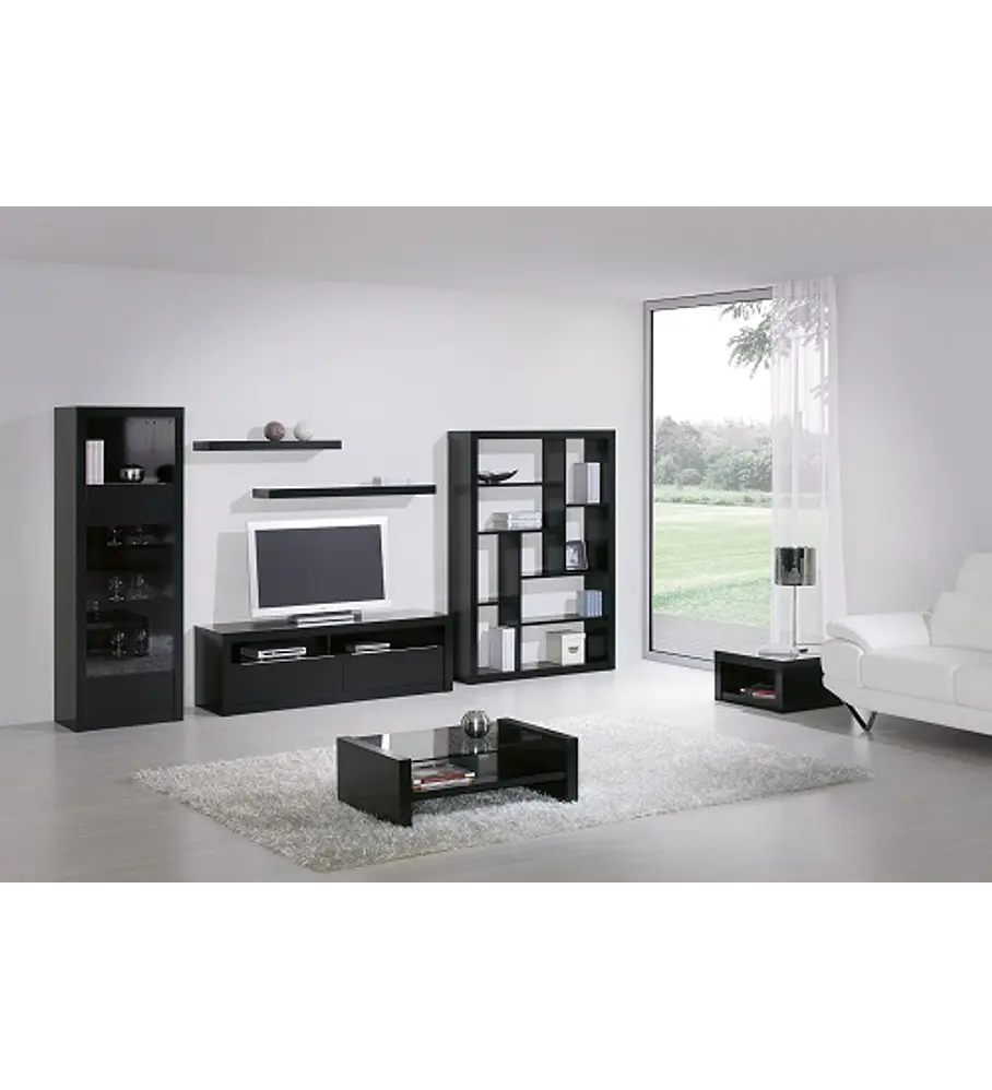 Sala de Estar Completa Baviera Preto