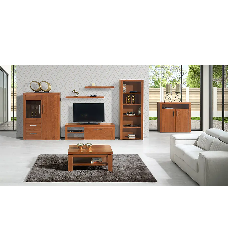 Sala de Estar Completa Mónaco Cerejeira