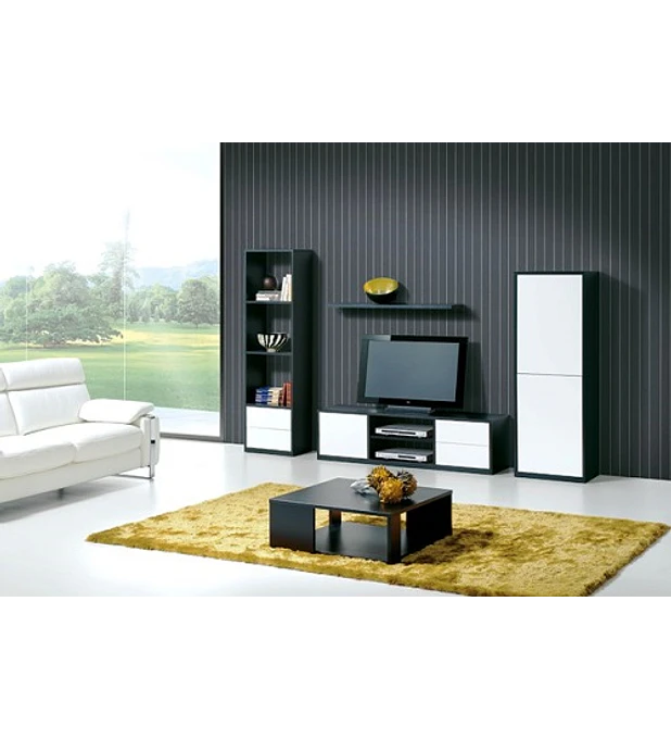 Sala de Estar Completa Olimpo Preto