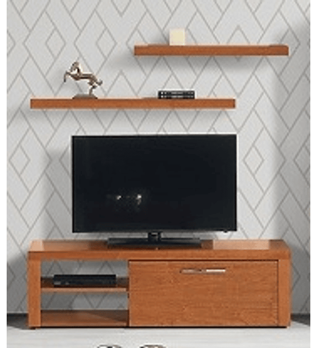 Base TV Mónaco Cerejeira 150cm e 1 Gaveta