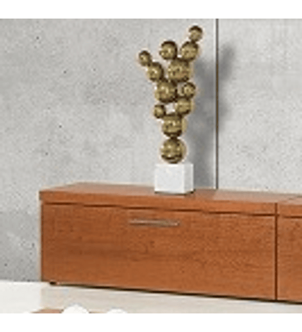 Base TV Mónaco Cerejeira 120cm e 1 Gaveta