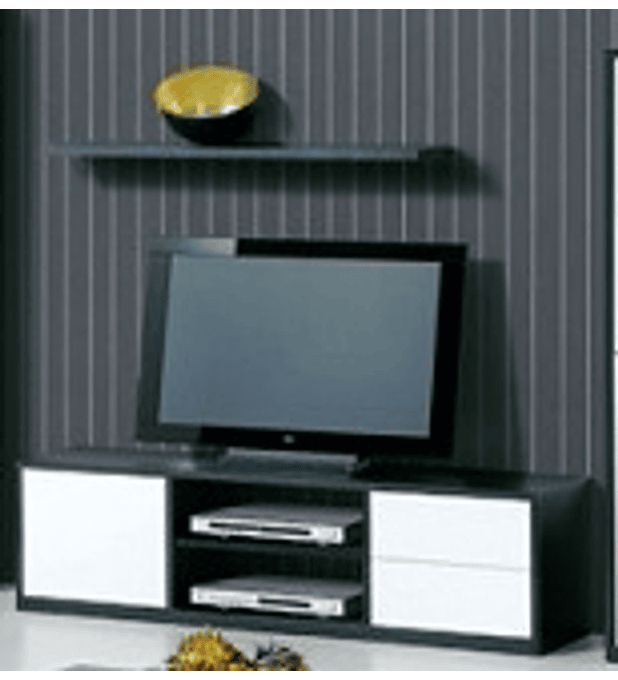 Base TV Olimpo Preto 160cm