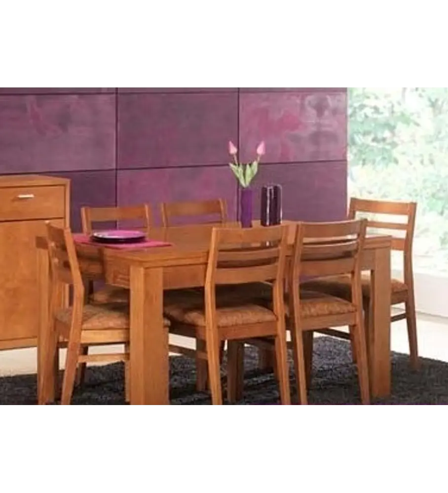 Mesa Sala Âncora Pinho Mel