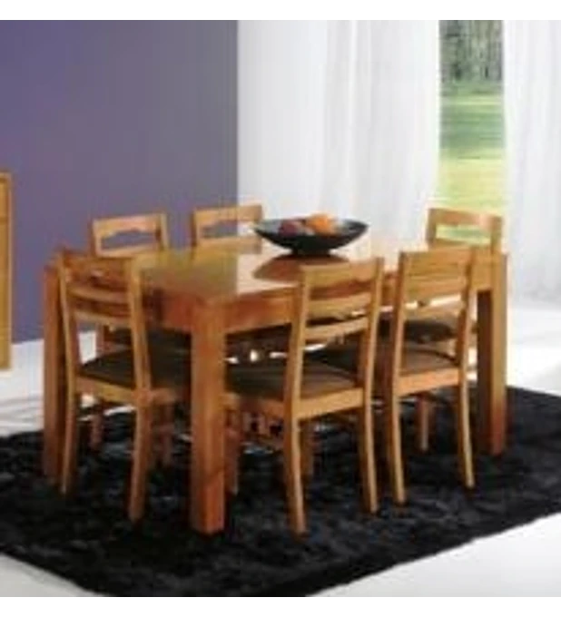 Mesa Sala Tróia Pinho Escurecido