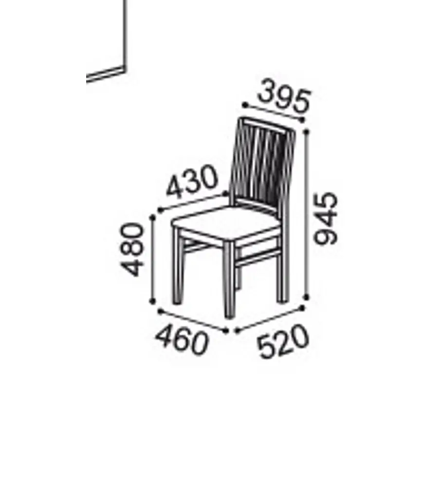 Cadeira Ambar Viena Nogueira Montana