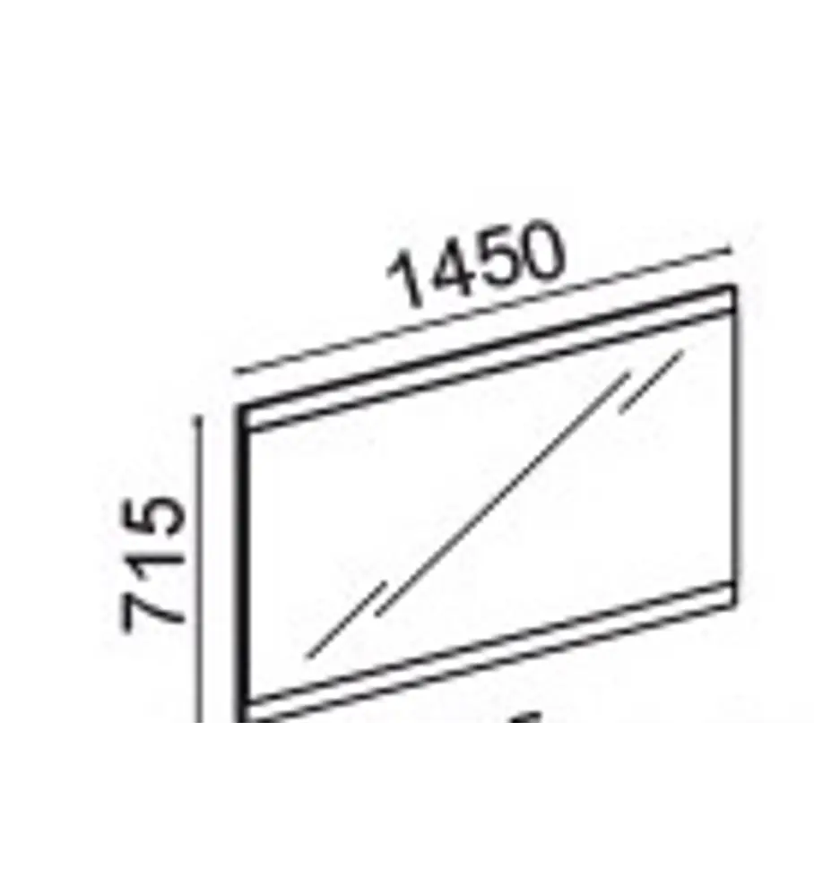 Mural Madrid Nogal Branco