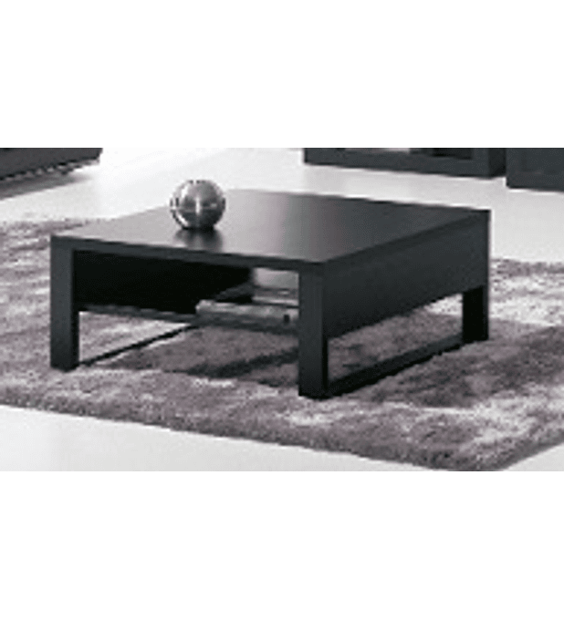 Mesa Centro Quadrada Bali Preto